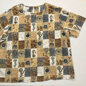 Vintage Tess Women Short Sleeve Top